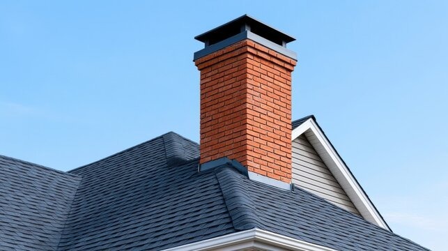 Signature chimney counter-flashing and leak protection